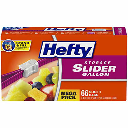 Hefty Small Garbage Bags, Flap Tie, Lavender & Sweet Vanilla Scent, 4  Gallon, 26 Count