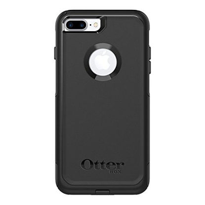 Picture of OtterBox COMMUTER SERIES Case for iPhone 8 PLUS & iPhone 7 PLUS (ONLY) - Frustration Free Packaging - BLACK