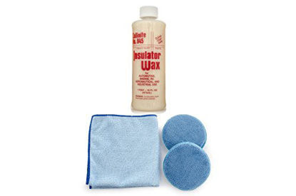 Picture of Collinite 845 Insulator Wax Microfiber Towel and Applicator Combo (color may vary)