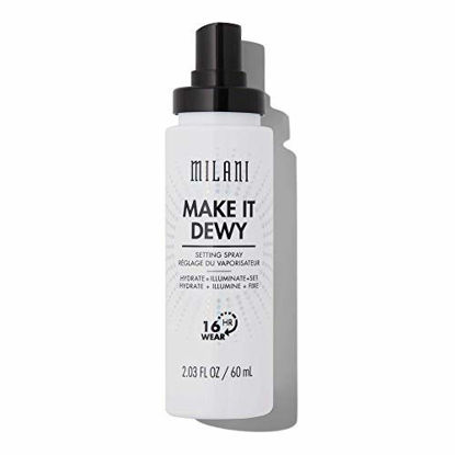 Picture of Milani Make It Dewy Setting Spray 3 in 1- Hydrate + Illuminate + Set (2.03 Fl. Oz.) Makeup Finishing Spray - Makeup Primer & Hydrating Setting Spray