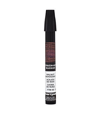 Picture of Chartpak Wood Frame Touch-Up Marker, Tri-Nib, Walnut/Mahogany, 1 Each (FTM60)