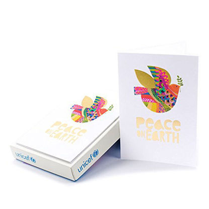 Picture of Hallmark UNICEF Boxed Christmas Cards, Peace On Earth Dove (12 Cards and 13 Envelopes)