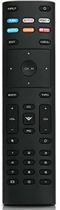 Picture of New XRT136 Remote Control Works for Vizio Smart TV D24f-F1 D43f-F1 D50f-F1 E43-E2 E60-E3 E75-E1 M65-E0 M75-E1 P55-E1 P65-E1 P75-E1 and More