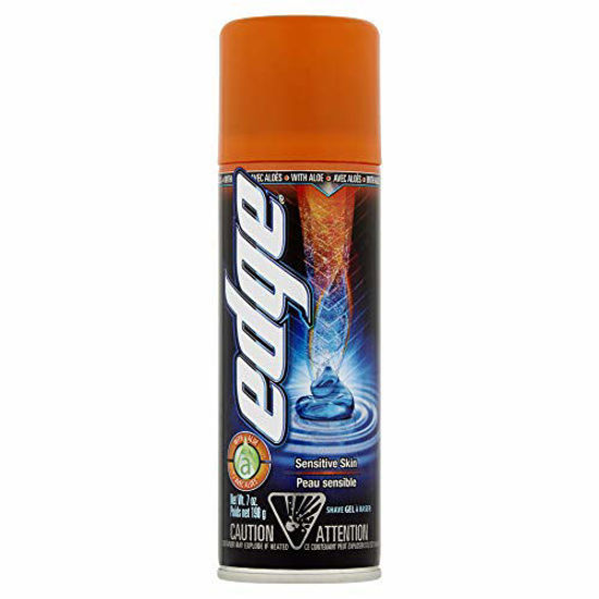 Picture of Edge Shave Gel, Sensitive Skin, 7-Ounce Cans (Pack of 6)