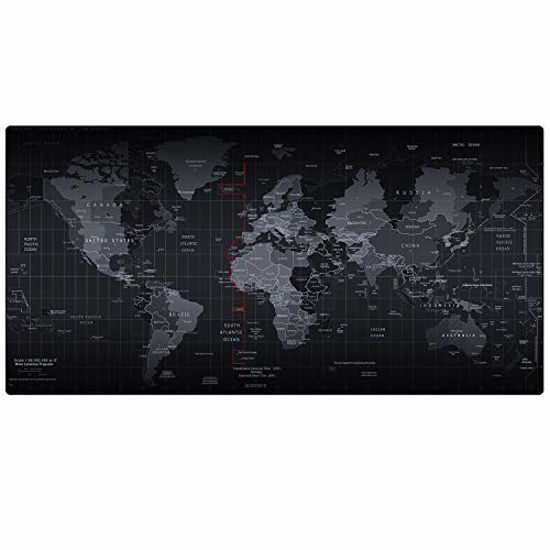 Picture of Cmhoo XXL Professional Large Mouse Pad & Computer Game Mouse Mat (35.4x15.7x0.1IN, Map) (9040 Map)