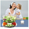 Picture of HBlife Acrylic Cake Stand Multifunctional Serving Platter and Cake Plate With Dome (6 Uses)
