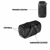 Picture of Portable Bluetooth 4.0 Speaker by CLEARON - Wireless Waterproof Speaker with Bike Mount & Remote - Premium Sound Quality & Loud 8W Mini Speaker - 15 Hours of Playtime & 100 ft Range (Black)