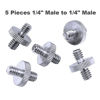 Picture of Sunmns 1/4 Inch and 3/8 Inch Converter Threaded Screws Adapter Mount Set for Camera/Tripod/Monopod/Ballhead, 21 Pieces