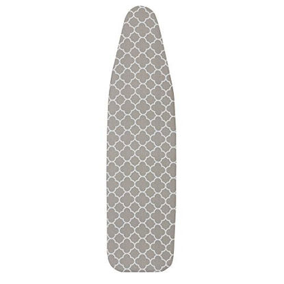 Picture of Household Essentials 80098 Ironing Board Cover | 100% Cotton | Gray Trellis