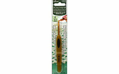 Picture of CLOVER Soft Touch Crochet Hook-Size E4 3.5mm