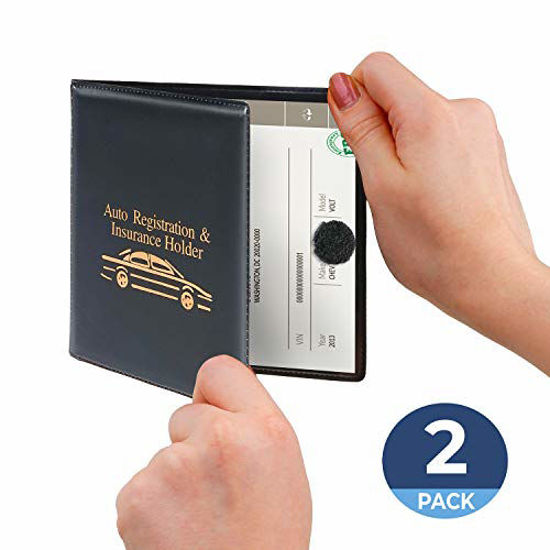 Auto discount document holder