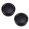 Picture of Rear Lens Cap & Body Cap Cover for Fuji Fujifilm X-T30 X-T20 X-T10 X-T4 X-T3 X-PRO3 X-PRO1 X-PRO2 X-S10 X-A10 X-A7 X-A X-A3 X-A2 X-A1 X-H1 X-E3-3 Pack