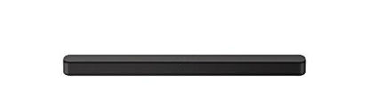Picture of Sony S100F 2.0ch Soundbar with Bass Reflex Speaker, Integrated Tweeter and Bluetooth, (HTS100F), easy setup, compact, home office use with clear sound black
