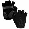 Picture of MOREOK Mens Cycling Gloves,Half Finger Biking Glove MTB DH Road Bicycle Gloves Gel Pad Shock-Absorbing Anti-Slip Breathable Motorcycle Mountain Bike Gloves Unisex Women AK050-Black-L