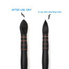 Picture of Dainayw Watercolor Paint Brushes, 4 Size Professional Round Squirrel Hair & Horse Hair Synthetic Blend Paint Brush Set for Art Painting, Gouache, Wash/Mop, Artist Quality Supplies