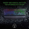 Picture of Razer BlackWidow Elite Mechanical Gaming Keyboard: Green Mechanical Switches - Tactile & Clicky - Chroma RGB Lighting - Magnetic Wrist Rest - Dedicated Media Keys & Dial - USB Passthrough
