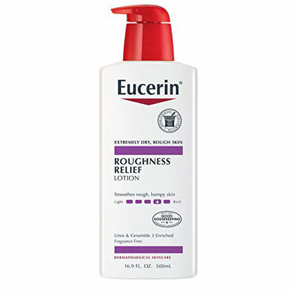 Picture of Eucerin Roughness Relief Lotion - Full Body Lotion for Extremely Dry, Rough Skin - 16.9 fl. oz. Pump Bottle