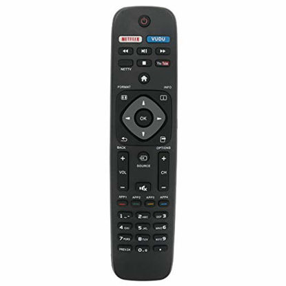 Picture of NH500UP Replace Remote fit for Philips TV 50PFL5601/F7 65PFL5602/F7 55PFL5602/F7 50PFL5602/F7 43PFL5602/F7 32PFL4902/F7 40PFL4901/F7 43PFL4901/F7 50PFL4901/F7 43PFL4902/F7 65PFL6902/F7 55PFL6902/F7