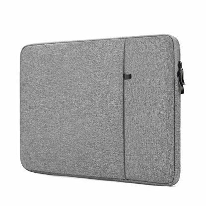 Picture of ProElife 12-Inch Laptop Sleeve Case Cover Canvas Tablet Protective Bag for Microsoft Surface Pro 4/Pro 5/Pro 6/Pro 7 12.3-Inch (2017 2018 2019 2020) & MacBook Air 11.6-Inch MacBook 12-Inch (Gray)