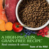 Picture of Taste of the Wild Rocky Mountain Grain-Free Recipe with Roasted Venison and Smoked Salmon Dry Cat Food for All Life Stages, Made with High Protein, Superfoods and Guaranteed Nutrients 14lb
