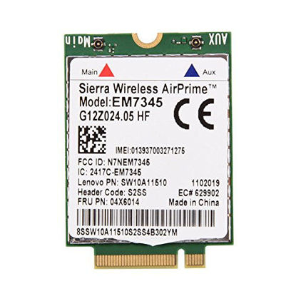 Picture of Bewinner EM7345 Module Card, 04X6014 4G LTE WWAN Card Module for Thinkpad X250 X1C W550 T450 X240 T440 EM7345, High Speed Wireless LTE Mobile Broadband