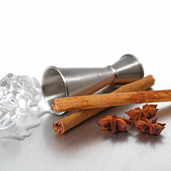 GetUSCart Premium Japanese Style Double Cocktail Jigger, 18/8 Food