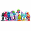 Picture of 12pcs Trolls Toys, Mini Trolls Action Figures,Cake Toppers,Trolls Cake Tall 1.18"-2.76"(3-6cm)