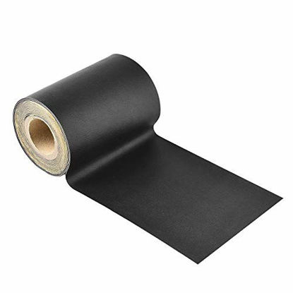 Picture of Leather Repair Tape, Self-Adhesive Leather Repair Patch for Sofas, Car Seats, Handbags,Furniture, Drivers Seat,Black, 4 X 120 Inch
