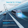 Picture of AINOPE USB Car Charger, [Dual QC3.0 Port] 36W/6A [All Metal] Fast Car Charger Adapter Mini Cigarette Lighter Usb Charger Quick Charge Compatible with iPhone 11 pro/11/ x/8, Note 9/Galaxy S10/S9