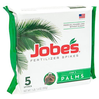 Picture of Jobe's 100046747 Outdoor, 5 Per Package Palm Tree Spikes 10-5-10 Time Release Fertilizer