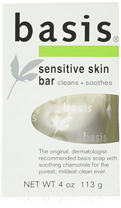 Picture of Basis Sensitive Skin Bar 4 Ounce (Pack of 1)