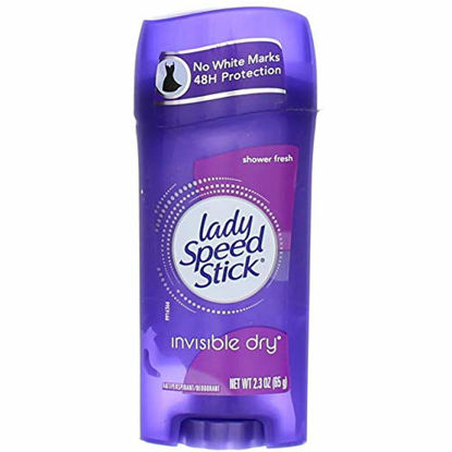 Picture of Lady Speed Stick Invisible Dry Shower Fresh Antiperspirant Deordorant, 2.3 oz, Pack of 3