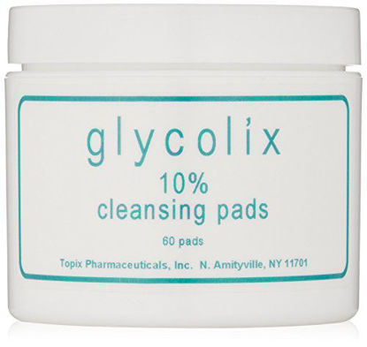 Picture of Glycolix 10% Cleansing Pads, 60 Count