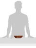 Picture of Winco WWB-10 Wooden Woven Salad Bowl, 10-Inch, Brown