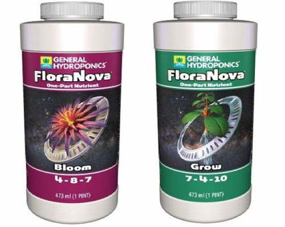 Picture of General Hydroponics FloraNova Grow & Bloom - 1 Pint Each