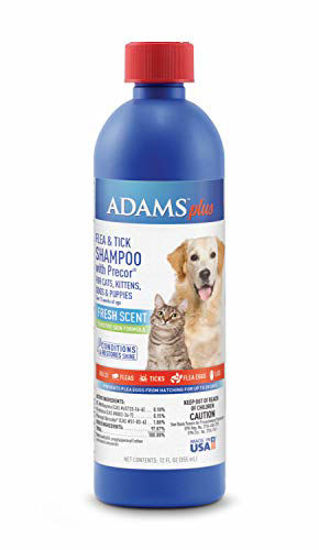 Picture of Adams Plus Flea & Tick Shampoo with Precor 12 Ounces