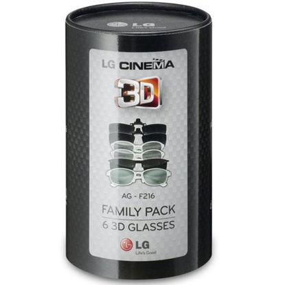Picture of LG AG-F216 Cinema 3D Glasses Family Pack (6-Pairs) for 2011 and Up