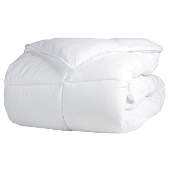 Picture of SUPERIOR Down Alternative Comforter - Baffle Box Construction, Medium Fill Weight, All Season Comforter, Full/Queen (88" x 90")