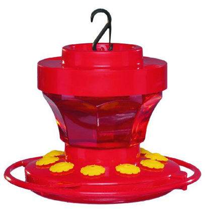 Picture of First Nature 993091-546 16 oz. Hummingbird Flower Feeder