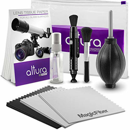 Picture of Altura Photo Professional Cleaning Kit for DSLR Cameras and Sensitive Electronics Bundle with Refillable Spray Bottle
