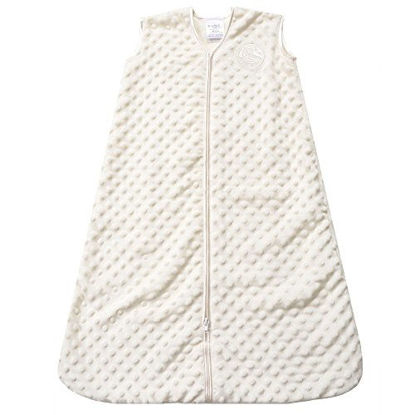 Picture of HALO Sleepsack Wearable Blanket, Velboa, Cream Plush Dots, Large