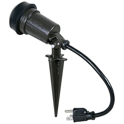 Picture of Hubbell-Bell SL101B Portable Spike Light Par 38 Bulb Bronze Finish