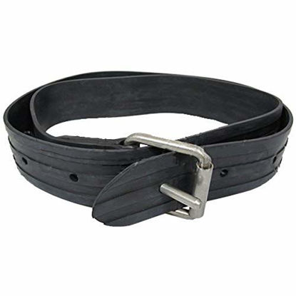 Picture of Scuba Choice Spearfishing Free Dive Heavy Duty Rubber Weight Belt with SS Buckle, 61", 1.5m