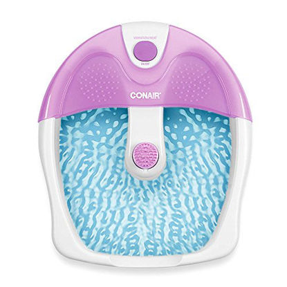 Picture of Conair Foot Pedicure Spa with Soothing Vibration Massage, Lavender/White