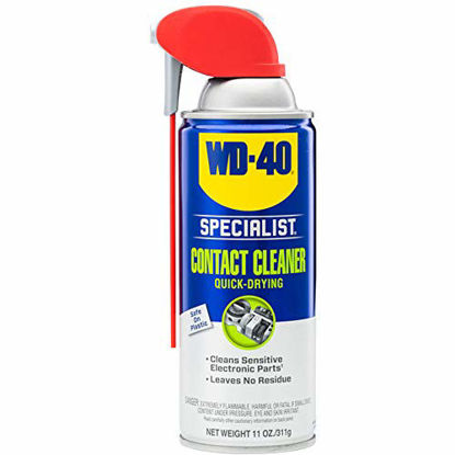 Picture of WD-40 Specialist Electrical Contact Cleaner Spray - Electronic & Electrical Equipment Cleaner. 11 oz. (Pack of 1) - 300554-E