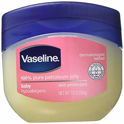 Picture of Vaseline 100% Pure Petroleum Jelly, Baby 13 oz