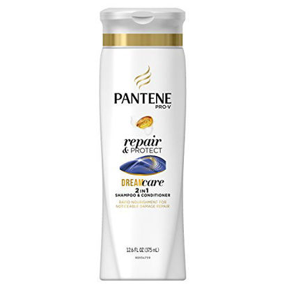 Picture of Pantene Pro-V 2 in 1 Shampoo & Conditioner, Repair & Protect with Keratin, 12.6 Ounce