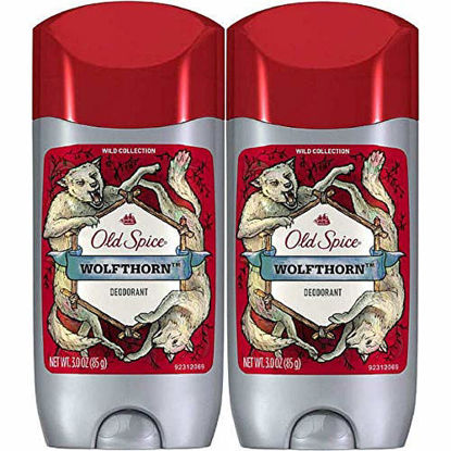 Picture of Old Spice Wild Collection Deodorant, Wolfthorn, 3 Ounce (Pack of 2)