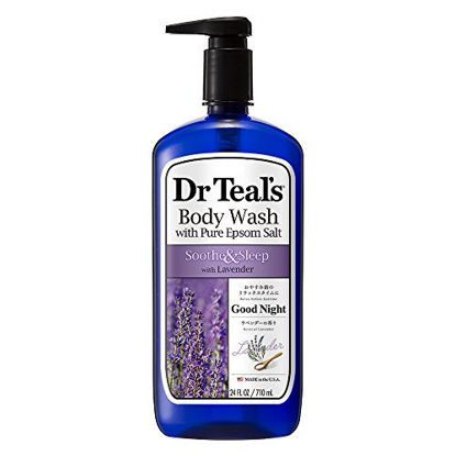 Picture of Dr Teal's Pure Epsom Salt Body Wash Soother & Moisturize With Lavender 24 Ounce (04158-4PA)