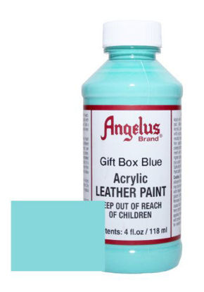 Picture of Angelus Acrylic Leather Paint-4oz.-Gift Box Blue